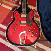 Hagstrom Viking wild transparent cherry con estuche original Hagstrom (fotos) · A Coruña · 575 €