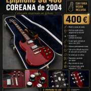 Epiphone SG 400 Coreana · Sevilla · 400 €