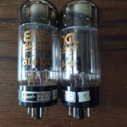 Pareja Válvulas ENGL 6L6GC Black Plates - NOS / NIB - Matched Grade 27 (Año 2010) · León · 80 €