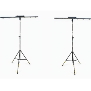 2 trípodes pies o torres T de iluminación DJ con extras · Cantabria · 95 €