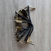 Lote de 6 cables patch para pedales de guitarra · Barcelona · 25 €