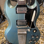 Gibson SG Standard '64 Murphy Lab Pelham Blue Light Aged 2022 (VIDEO)