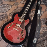 Ibanez AS93FM Transparent Cherry Red · A Coruña