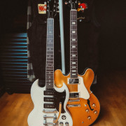Gibson ES-335 Goldtop Ltd. Edition & Gibson SG Pete Townshend Customizada