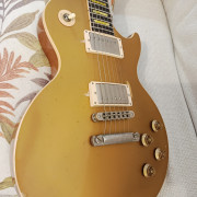Gibson les paul Classic 1960 2004' Bullion Gold 'Trastes nuevos'