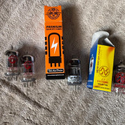 4 válvulas previo 12AX7/ECC83 JJ, Psvane y 12AU7/ECC82 TAD. · Madrid · 30 €