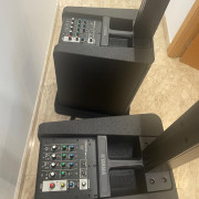 Vendo dos equipos de sonido Yamaha stagepas 1K casi nuevo con funda cables para conectar a mesa de sonido