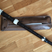 Flauta dulce Yamaha negra YRT-304BII con funda · Barcelona · 95 €