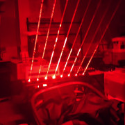 Laser 8 salidas.color Rojo.