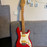 Guitarra Samick roja