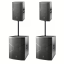 Equipo p.a. DAS VANTEC+ Mesa MIDAS M32R+ Cajetín escenario MIDAS DL 16+ Cable Cat5E