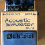 Boss AC3 Simulador acústica