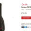 Fender F610 Electric Bass Gig Bag funda acolchada