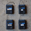 Rack 4 inalámbricos AKG con splitter UHF