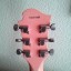 guitarra eléctrica BURNY Les Paul rosa