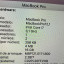 MacBook Pro intel Core i7