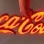 Lámpara de Coca Cola led