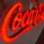 Lámpara de Coca Cola led