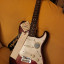 FENDER STRATOCASTER MEXICO MN CAR RED. Nueva