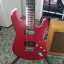 Squier Satin Trans Fat Stratocaster - Cambio