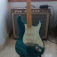 Vendo Stratocaster color sherwood green