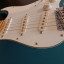 Vendo Stratocaster color sherwood green