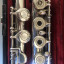 Flauta travesera Yamaha 481 de plata