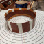 En venda caixa/tabal  BcnDrums "Vi Ranci" de caoba (mahogany) amb reforç.
