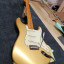 Fender stratocaster Eric Johnson Aztec gold, única.