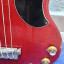 1965 Gibson EB-0 original Bass, en Cardinal Red