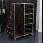 rack mount mueble estantería hecha a medida para ecos y reverbs