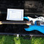Mosrite Ventures blue electric v65 Made in USA