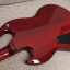 Guitarra Harley Benton DC-Custom Cherry