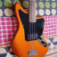 Squier Jaguar naranja