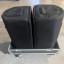 2 RCF Art 910 A con fundas y flightcase