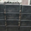 line array faital-pro 12 cajas con 2 bumpers