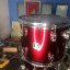 Timbal Sonor 507 de 13"x 10". Color vermell. Bon estat.