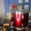 Timbal Sonor 507 de 13"x 10". Color vermell. Bon estat.