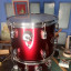 Timbal Sonor 507 de 13"x 10". Color vermell. Bon estat.