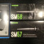 Microfonos shure y senheiser