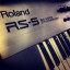 Teclado Roland RS-5 por material de guitarra