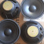 4 altavoces 8" 25w.a 8ohmios (beyma) sacados de pantalla Sinmarc 4x8