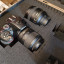2 Camaras, 3 Objetivos, Relay, Maleta