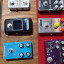 Diferentes pedales delay overdrive reverb Booster ++