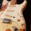 Nashguitar Timewarp T-52 Stratocaster Blonde Relic con logo Fender