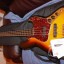 Fender Standard Jazz Bass fretless brown sunburst con mejoras