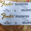 Decal Fender Telecaster