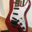 Stratocaster con cuerpo Fender y mastil de luthier