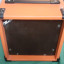 Pantalla artesanal 1x8 Tolex Naranja