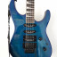 Jackson DINKY DK2-TB Pro Series Dinky Guitar MIJ - Seymour Duncan HSS - Transparent blue